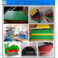 OrangeTexture surface three layer HDPE sheet / double color hdpe plastic boards